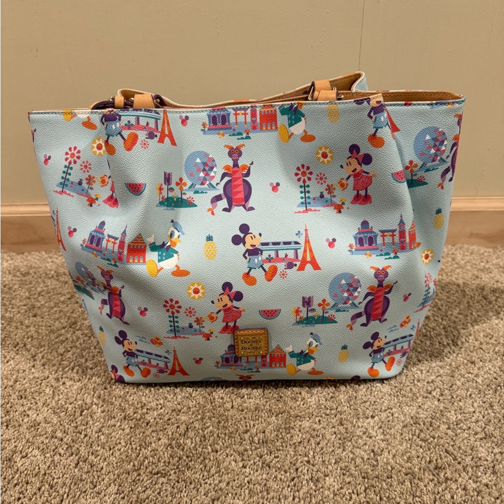 Dooney & Bourke Blue Disney Character Tote